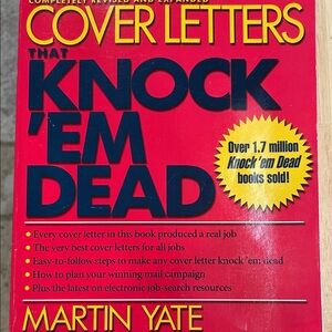 Red Cover Letters Book